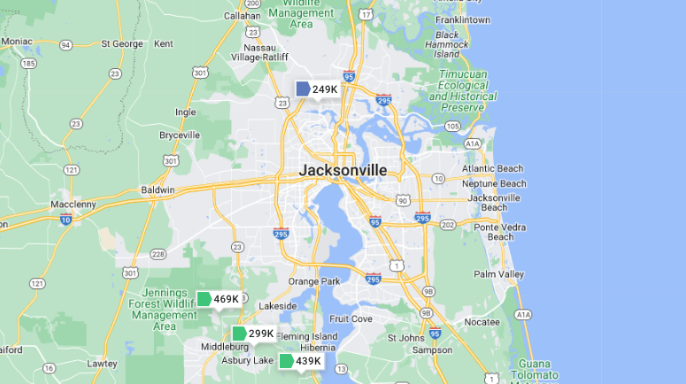 Most Popular Home Designs of 2024: Northern Florida, Jacksonville Area